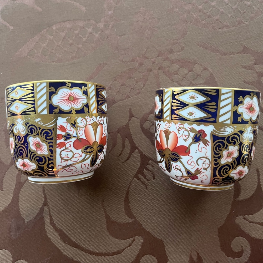 Royal Crown Derby teacups